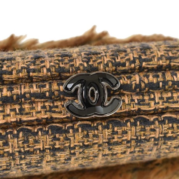 Authenticity Guarantee CHANEL CC Logo 2Way Chain Shoulder Clutch Bag - Picture 8 of 16